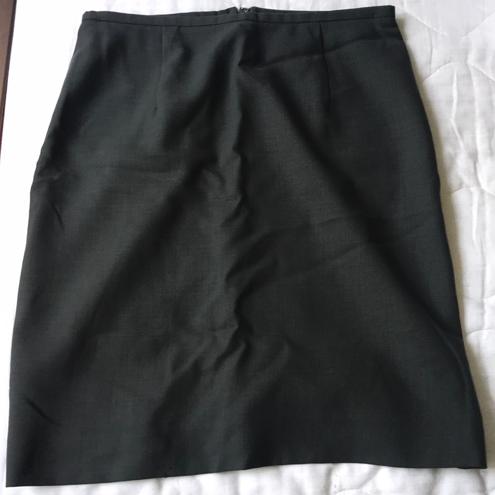 Olive Banana Republic Pencil Skirt